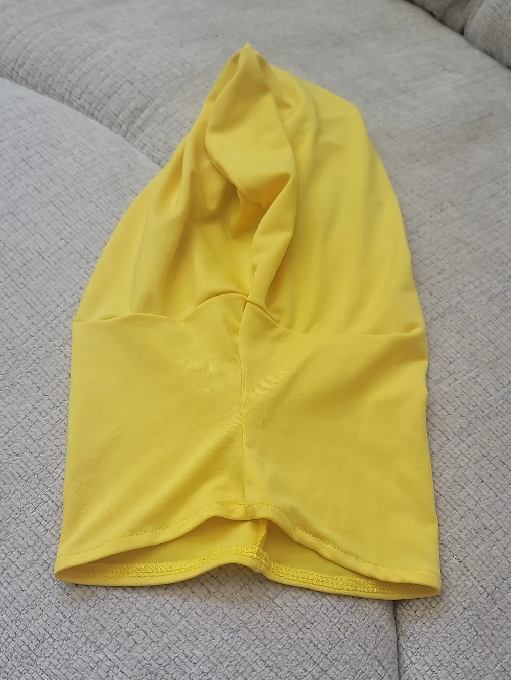 Yellow Balaclava Face Mask